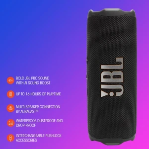 اسپیکر قابل حمل بلوتوثی ضدآب جی بی ال مدل FLIP7